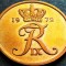 Moneda 5 ORE - DANEMARCA, anul 1972 * cod 25 = A.UNC