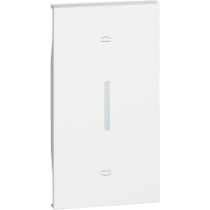 Placa intrerupator inversor 2M Living Now Bticino alb KW06M2