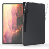 Husa pentru tableta Samsung Galaxy Tab S8 Plus/Galaxy Tab S7 Plus, Kwmobile, Transparent, Silicon, 52921.03