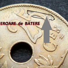 Moneda istorica 25 CENTIMES - BELGIA, anul 1928 *cod 3237 = EROARE BATERE!