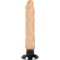 Vibrator cu Ventuza 2-1 Natural 20 cm BaseCock