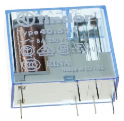 24VDC 8A-250VAC RELEU, 2 CONTACTE 40.52.7.024.0000 FINDER foto