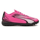 Ghete Fotbal Copii Puma Ultra Play TT Jr Roz - Gazon Sintetic/Teren Dur - Marimi 30-38