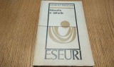 FILOZOFIA SI MITURILE Eseuri - Georges Politzer - Editura Univers, 1975, 536p.