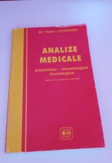 Analize medicale biochimice-hematologice-imunologice-Lotreanu foto