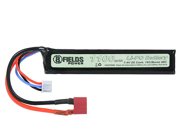 Acumulator Li-Po 7.4V/1100mAh 15/30C 8Fields Deans