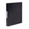 Biblioraft Office 2 Inele, Format A4, Capacitare 31x25 cm, Cu Etichetă, Laminat, Culoare Negru