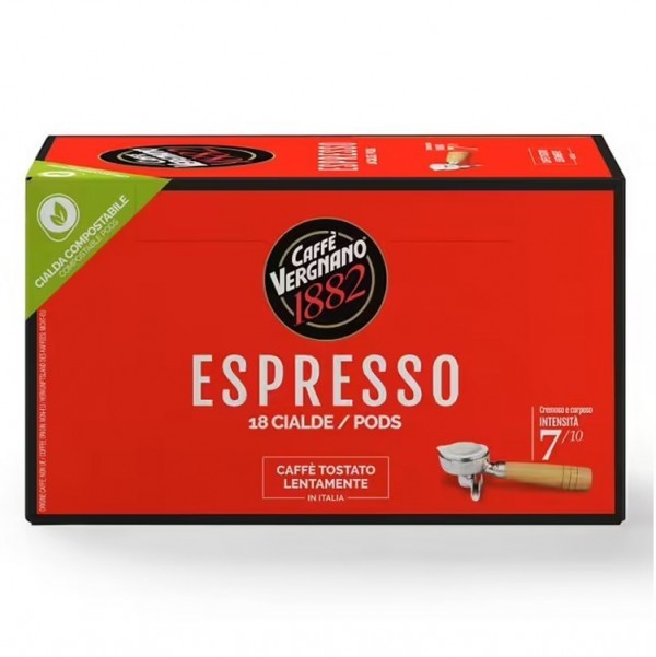 Vergnano Espresso cilade cafea ESE, 18 buc