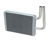 Radiator Incalzire Mitsubishi Lancer, 09.2003-11.2007, motor 1.3, 1.6; 2.0/2.0 Tbenzina, aluminiu brazat/plastic, 199x163x22 mm,, Rapid