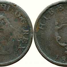1805, ½ penny - George al III-lea - Regatul Unit al Marii Britanii și Irlandei