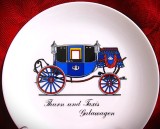 FARFURIE DECORATIVA PORTELAN GOEBEL MASINI DE EPOCA TAXI EDITIE LIMITATA 2000BUC