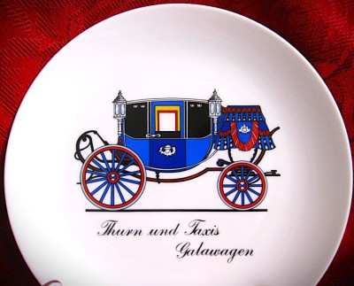 FARFURIE DECORATIVA PORTELAN GOEBEL MASINI DE EPOCA TAXI EDITIE LIMITATA 2000BUC foto