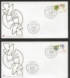 UN Geneva 1974 UPU centenary Mi.39-40 FDC UN.089