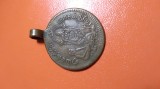 PANDATIV/JETON /TOKEN DE TEMPLU HINDUS VECHI