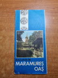 Pliant prezentare - excursii in maramures si baia mare - din anul 1974