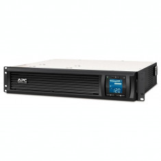 UPS APC &quot;Smart-UPS C&quot; Line Int. cu sinusoida pura cu management rack 1500VA / 900W AVR IEC x 4 1 x baterie APCRBC132 display LCD back-up 21