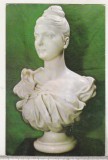 bnk cp Muzeul memorial B P Hasdeu Campina - bust Iulia Hasdeu - necirculata