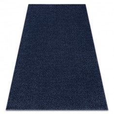 Covor SOFTY culoare, solidă albastru inchis, 60x100 cm
