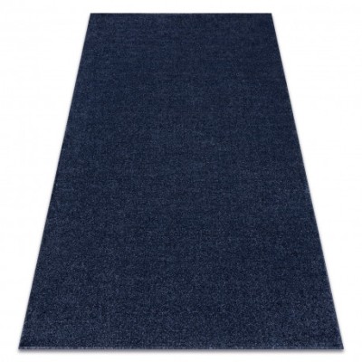 Covor SOFTY culoare, solidă albastru inchis, 280x370 cm foto