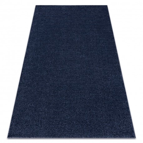 Covor SOFTY culoare, solidă albastru inchis, 280x370 cm