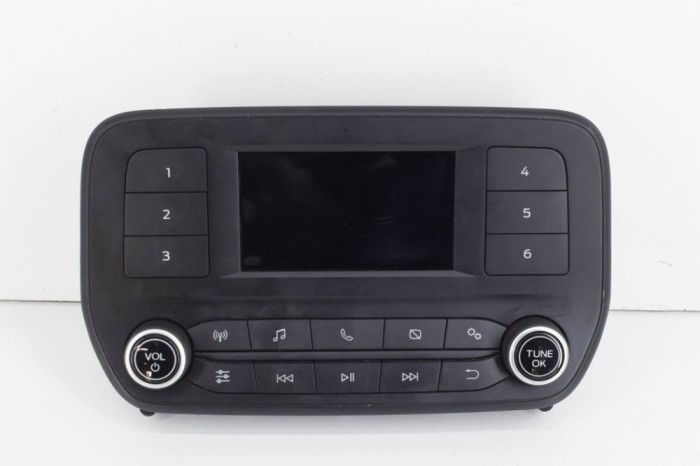 Unitate radio CD FORD TRANSIT CUSTOM 2019 OEM: H1BT-18B955-EG,H1BT-18K811-LG 21571898