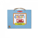 Set de Creatie Camioane - Melissa &amp; Doug