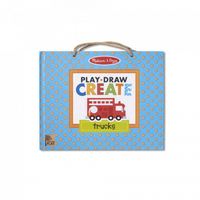 Set de Creatie Camioane - Melissa &amp;amp; Doug foto