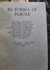 In Forma di Parole - Anno Quinto Numero Terzo 1984