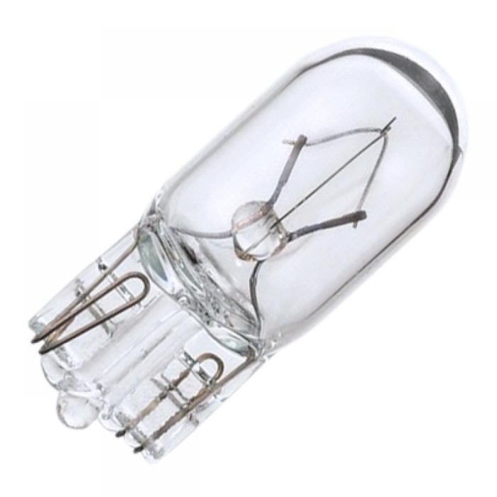 Bec auto T10 12V 5W alb clar