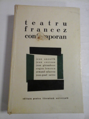 TEATRU FRANCEZ CONTEMPORAN * Jean ANOUILH; Jean COCTEAU; Jean GIRAUDOUX; Eugen IONESCU; Armand SALACROU; Jean-Paul SARTRE foto