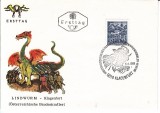 Austria &Ouml;sterreich 1967 Lindwurm FDC K.045