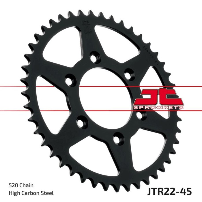 MBS Pinion spate Z45 520 JT, Cod Produs: JTR2245