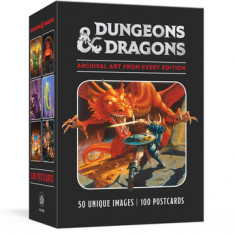 Dungeons & Dragons 100 Postcards: Archival Art from Every Edition: 100 Postcards (Dungeons & Dragons