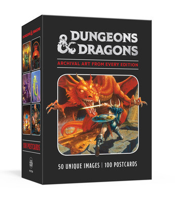 Dungeons &amp;amp; Dragons 100 Postcards: Archival Art from Every Edition: 100 Postcards (Dungeons &amp;amp; Dragons foto