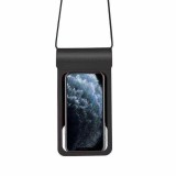 Husa subacvatica telefon waterproof and snowproof compatibila cu modelele apple iphone, pana la 6,8&acirc;, twc1, negru