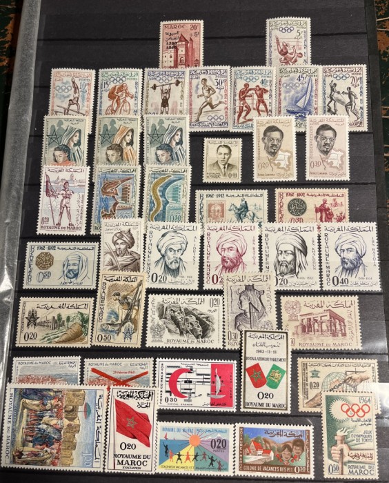 Maroc/Algeria neobliterate-2pagini