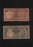 Rar! Set Uruguay 100 + 500 pesos 1939, America Centrala si de Sud