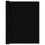 vidaXL Covor pentru cort, negru, 250x500 cm