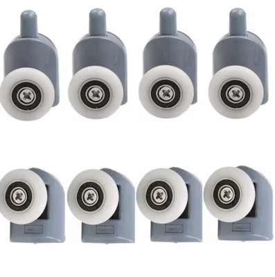 Set role cabina dus HL-620ZC, 4 superioare cu surub de reglaj, 4 inferioare cu buton foto