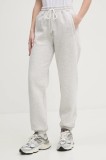 Abercrombie &amp; Fitch pantaloni de trening culoarea gri, melanj, KI147-4361