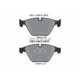 Textar set placute frana, frana disc