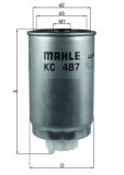 MAHLE KC 487 filtru combustibil