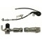 Furtun frana Citroen C5 3 (Rd) 02.08-05.17, C6 (Td) 09.05-12.12; Peugeot 407 (6d) 02.04-12.11, Fata, Dreapta, TRW