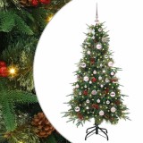 vidaXL Brad de Crăciun artificial cu ramuri articulare Verde 150 cm 3397408