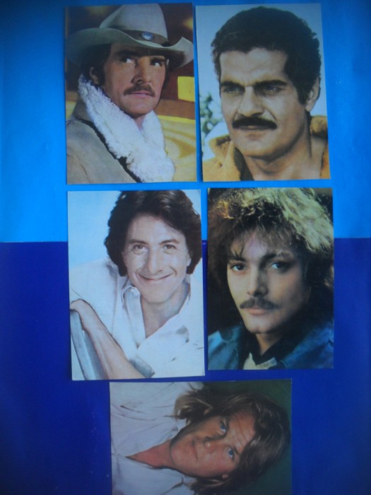 HOPCT LOT NR 1399 -ACTORI/ ARTISTI-5 CARTI POSTALE-NECIRCULATE