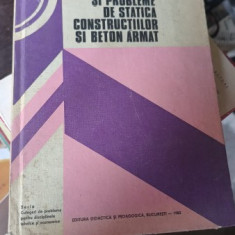 APLICATII SI PROBLEME DE STATICA CONSTRUCTIILOR SI BETON ARMAT - CONSTANTIN PAVEL