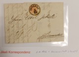 Romania 1852 - Scrisoare circulata FOGARAS-HERMANNSTAND