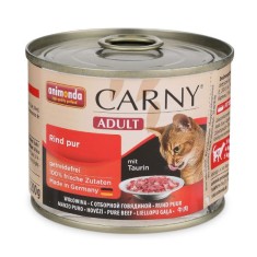 Hrana umeda CARNY ADULT carne de vita 200 g foto