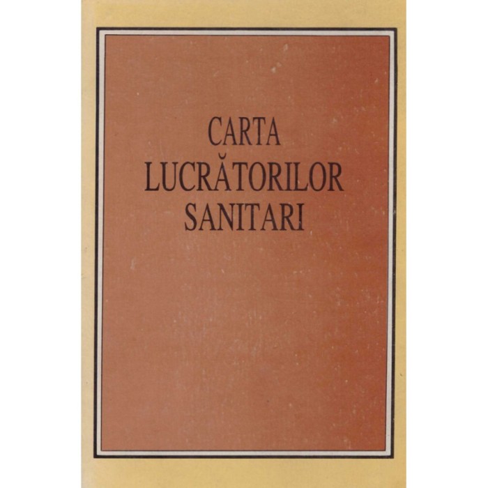 - Carta lucratorilor sanitari - 128536