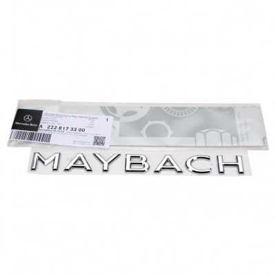 Emblema Hayon Maybach Oe Mercedes-Benz S-Class W222 2014&amp;rarr; 2228173300 foto